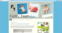 Desktop Screenshot of faithfeetandlove.com