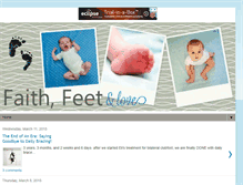 Tablet Screenshot of faithfeetandlove.com